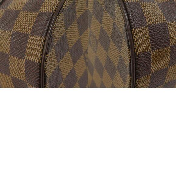 LOUIS VUITTON Brown Damier Canvas Papillon 26 Bag - Picture 10 of 11